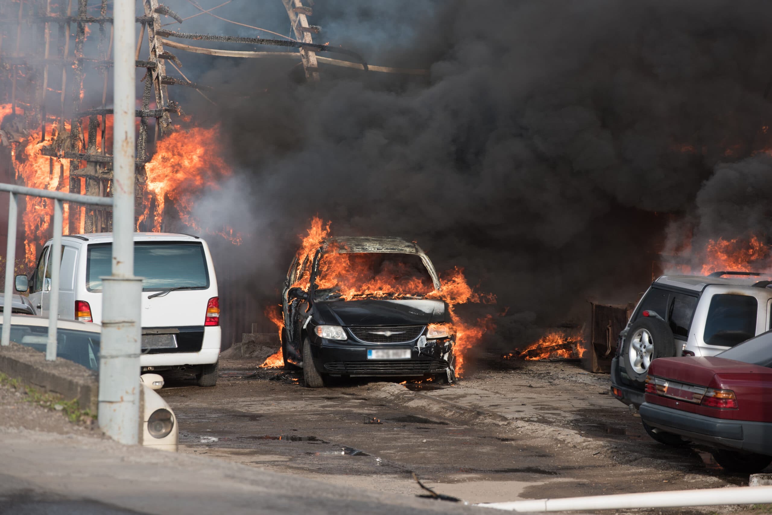 Vehicle fire investigation