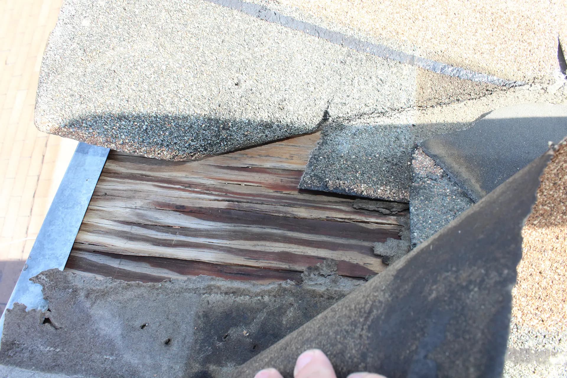 Roof Deterioration Damage